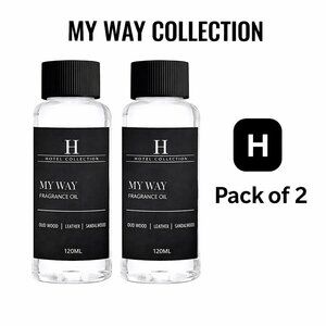 Oil MyWay Hotel Essential Collection Scent Diffuser 120ml Luxury Inspired 120mL